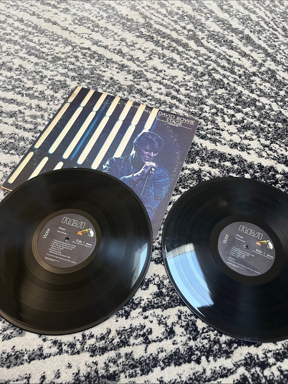 Vinyl Record David Bowie stage - Classic